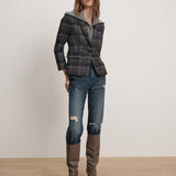 Veronica Beard - Schoolboy Plaid Dickey Jacket