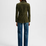 Veronica Beard - Duane Suede Dickey Jacket