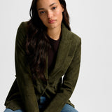 Veronica Beard - Duane Suede Dickey Jacket