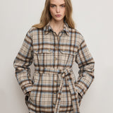 Veronica Beard - Mikaela Belted Shacket