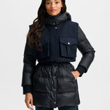 Veronica Beard - Jarvis Layered Puffer Coat