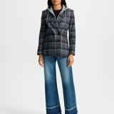 Veronica Beard - Oria Plaid Dickey Jacket