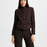 Veronica Beard - Audrina Metallic Tweed Jacket