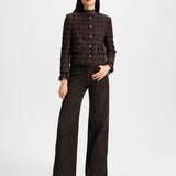 Veronica Beard - Audrina Metallic Tweed Jacket