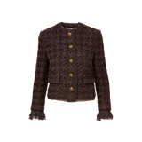 Veronica Beard - Audrina Metallic Tweed Jacket