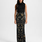Veronica Beard - Medina Floral-Embellished Maxi Skirt