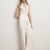 Veronica Beard - Mazzy Brushed Cashmere Sleeveless Sweater