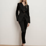 Veronica Beard - Stila Slim Satin Pant