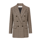 Veronica Beard - Rhys Houndstooth Dickey Jacket