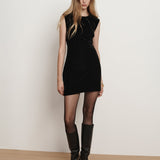 Veronica Beard - Svetlana Velvet Mini Dress