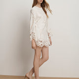 Veronica Beard - Amberg Lace Mini Dress