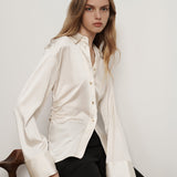 Veronica Beard - Shiona Stretch-Silk Blouse