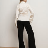 Veronica Beard - Shiona Stretch-Silk Blouse