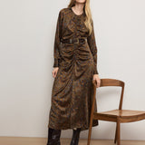 Veronica Beard - Irma Stretch-Silk Midi Dress