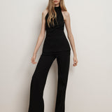 Veronica Beard - Kalinda Wide-Leg Ponte Pant