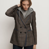 Veronica Beard - Hedi Plaid Dickey Jacket