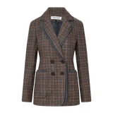 Veronica Beard - Hedi Plaid Dickey Jacket