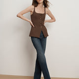 Veronica Beard - Liana Button-Up Vest