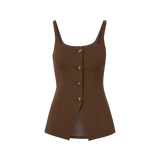 Veronica Beard - Liana Button-Up Vest