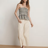 Veronica Beard - Damsey Smocked Halter Top