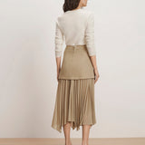 Veronica Beard - Patricka Layered Midi Skirt
