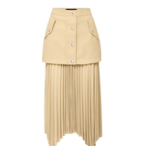 Veronica Beard - Patricka Layered Midi Skirt