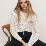 Veronica Beard - Gomez Ruffled Blouse