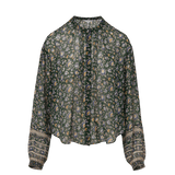 Veronica Beard - Lollie Floral Button-Down Blouse