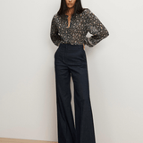Veronica Beard - Crue Wide-Leg Denim Pant