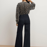 Veronica Beard - Crue Wide-Leg Denim Pant