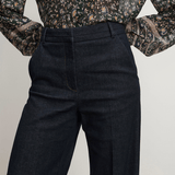 Veronica Beard - Crue Wide-Leg Denim Pant