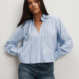 Veronica Beard - Kaits Striped Blouse