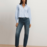 Veronica Beard - Kaits Striped Blouse