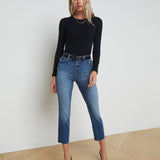 L'AGENCE - Sada Slim-Leg Cropped Jean