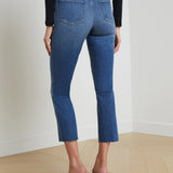 L'AGENCE - Sada Slim-Leg Cropped Jean