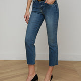 L'AGENCE - Sada Cropped Slim - Leg Jean