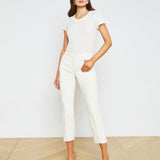 L'AGENCE - Sada Slim-Leg Cropped Jean