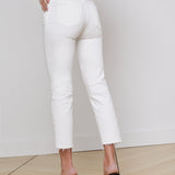 L'AGENCE - Sada Slim-Leg Cropped Jean