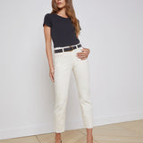 L'AGENCE - Sada Slim-Leg Cropped Jean