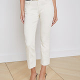 L'AGENCE - Sada Slim-Leg Cropped Jean