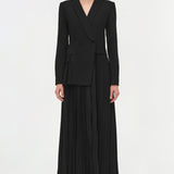 Simkhai - Alexandra Pleated Blazer Midi Dress