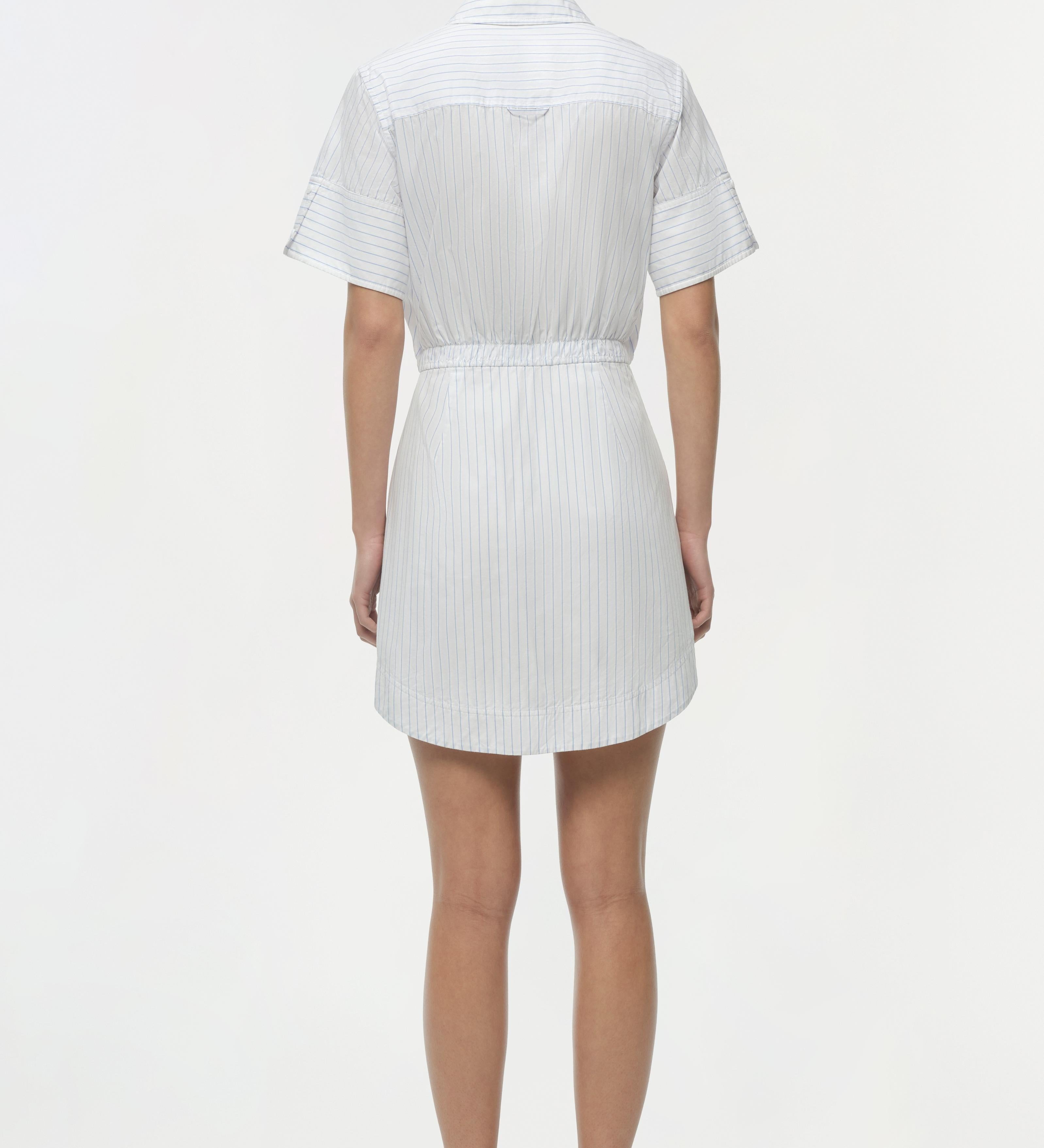 Simkhai - Marcy Cotton Mini Shirt Dress
