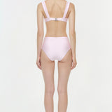 Simkhai - Teya High Waisted Ruched Bikini Bottom