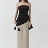 Simkhai - Laia Plisse Bustier Gown