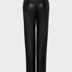 AFLALO Lazare Trouser in Leather – Black - Ghost Back