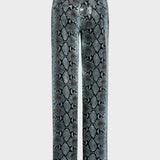 Aflalo - Lazare Trouser in Python Embossed Leather