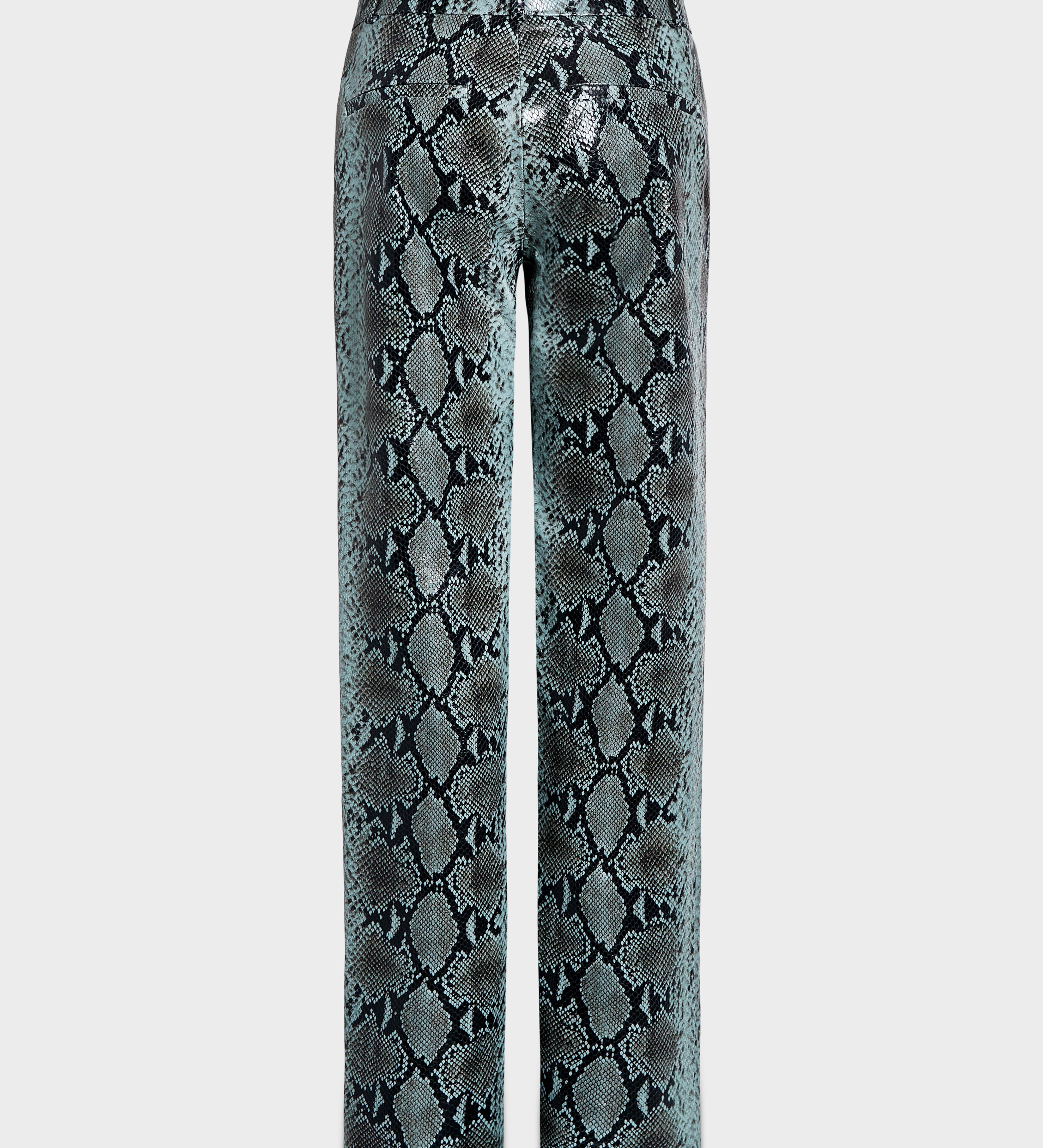 Aflalo - Lazare Trouser in Python Embossed Leather
