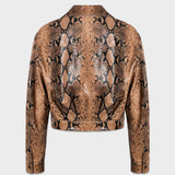 Aflalo - Mentra Jacket in Python Embossed Leather
