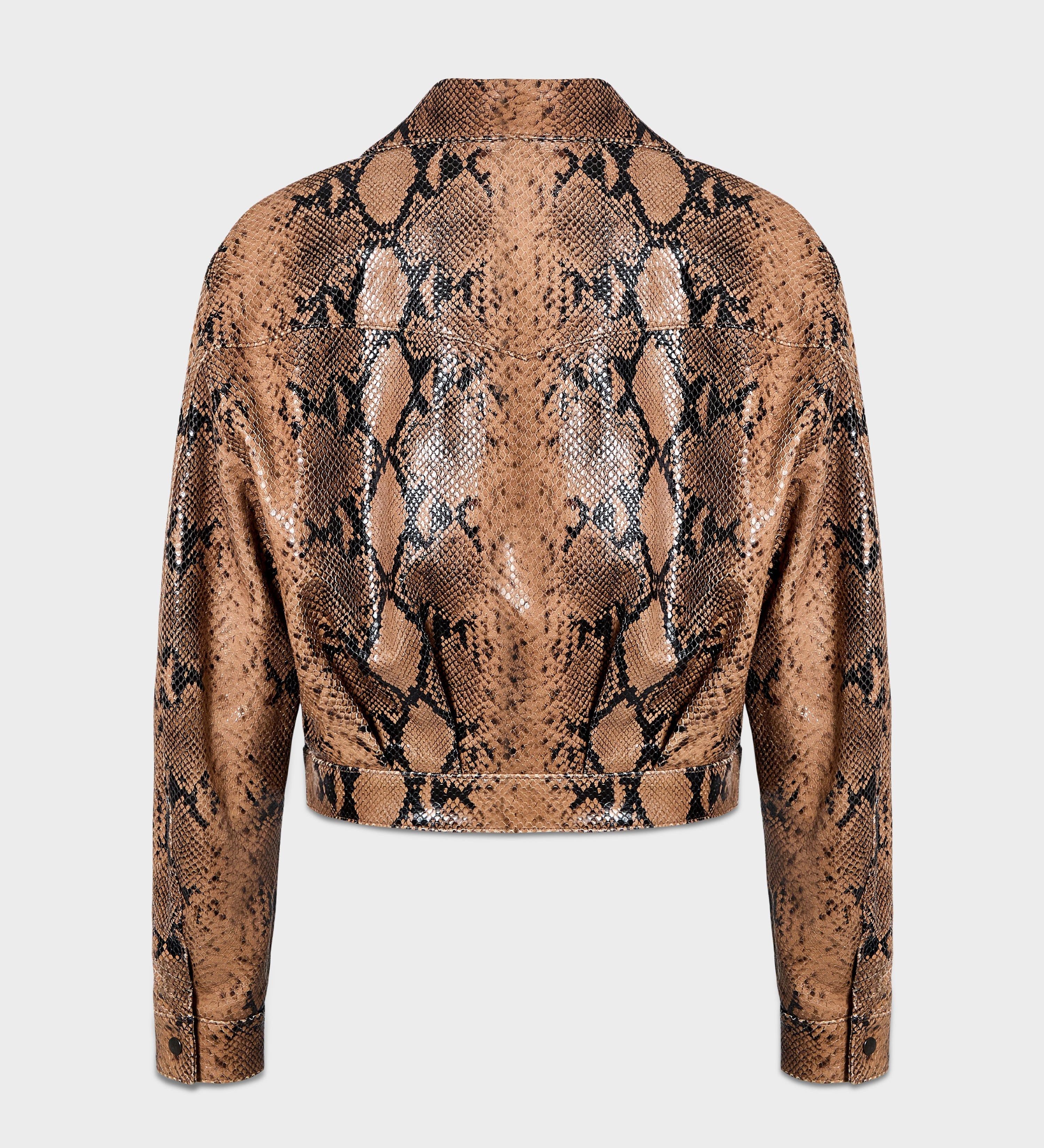 Aflalo - Mentra Jacket in Python Embossed Leather