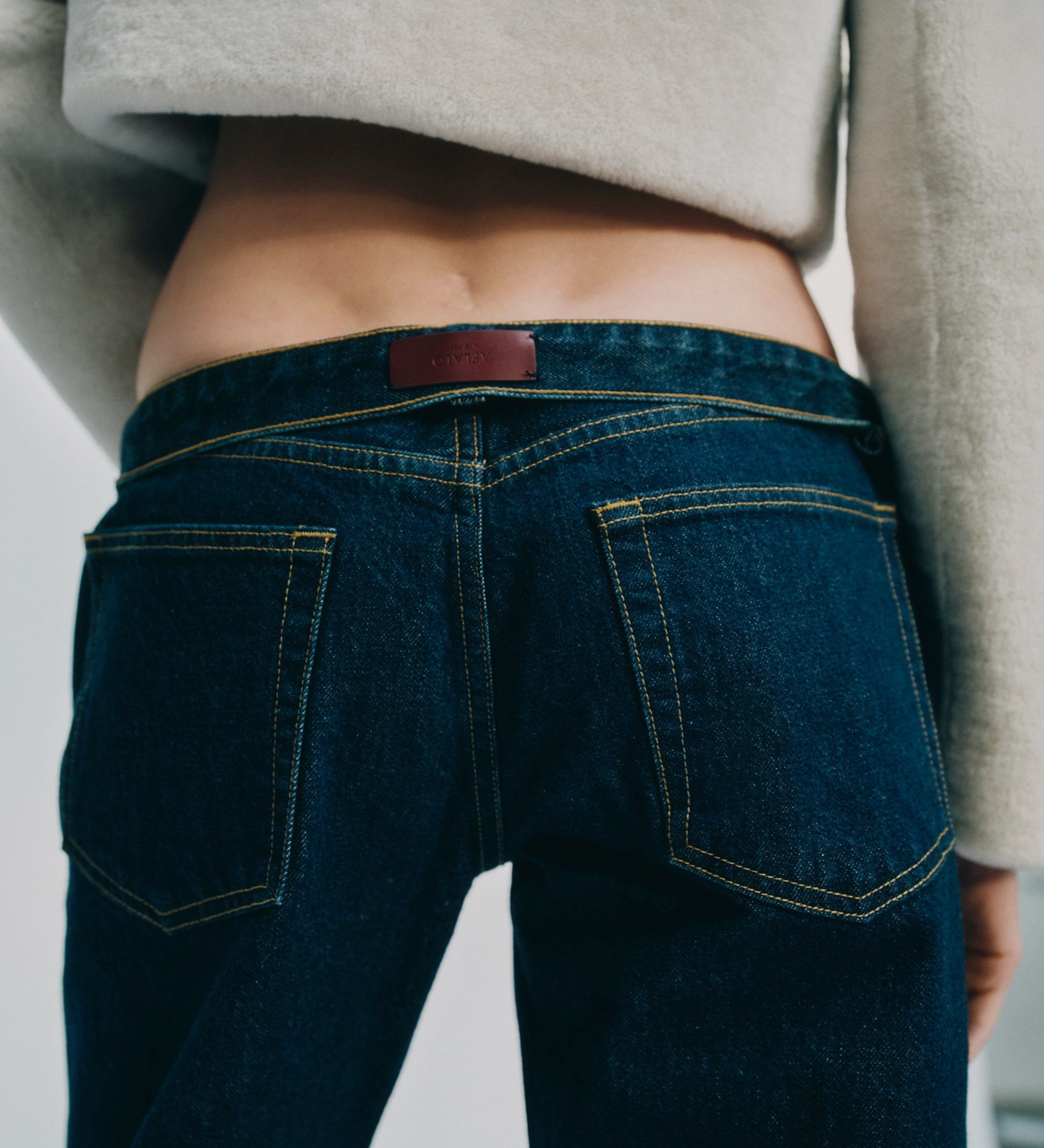 Aflalo - Verne Jean in Rigid Denim